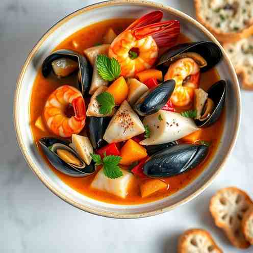 French Guiana Blaff - Best Seafood Stew Recipe (Dairy-Free)